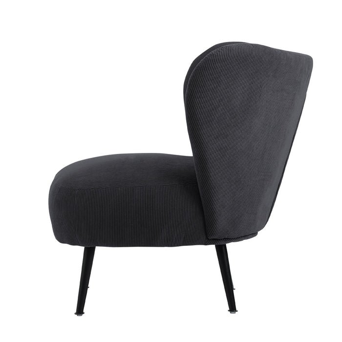 Parisi Luxe Wingback Velvet or Boucle Lounge Chair | Plush Soft Pillow Cushion Stunning Armchair | 3 Finishes