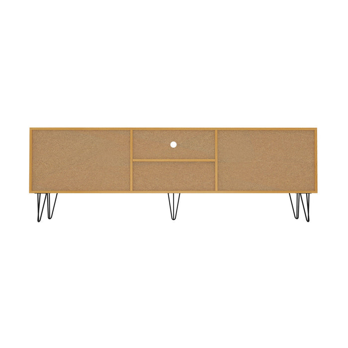 Polizano 180cm Wooden TV Cabinet Entertainment Unit | Modern TV Unit with Storage and Sliding Door | 2 Colours