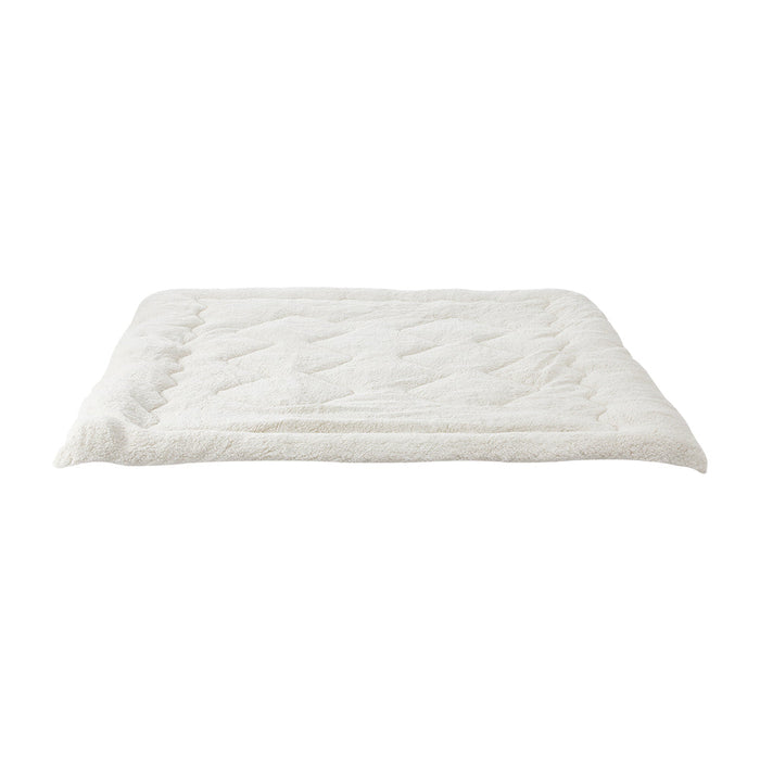 Luxore Ultra Plush Reversible Sherpa Fleece Underlay | Two Sided Super Warm Sherpa Mattress Topper | 5 Sizes