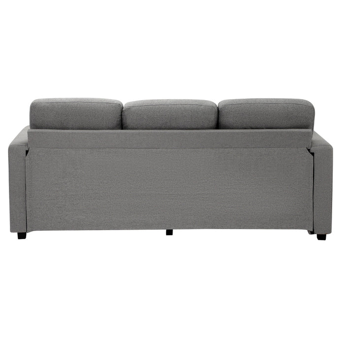 Parisi 3 Seater Premium Storage Sofa with Ottoman | Versatile Sofa Couch Set with Modular Ottoman and Storage | 2 Finishes