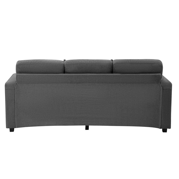 Parisi 3 Seater Premium Storage Sofa with Ottoman | Versatile Sofa Couch Set with Modular Ottoman and Storage | 2 Finishes