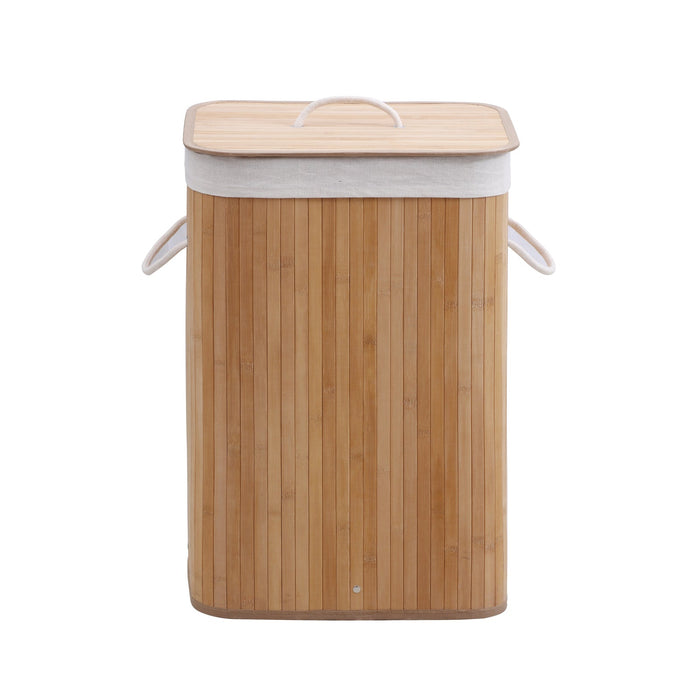 Bamboo Bliss Large Laundry Hamper Basket