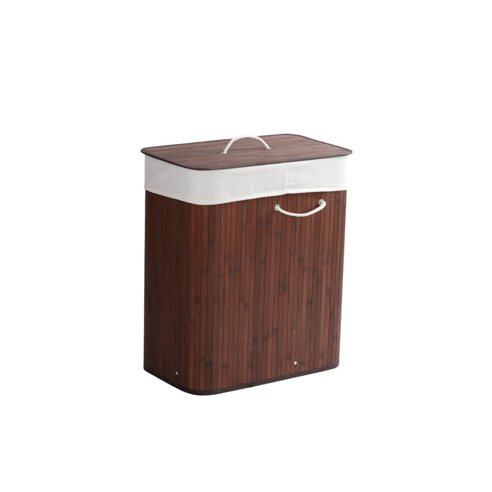 Bamboo Bliss Large Laundry Hamper Basket