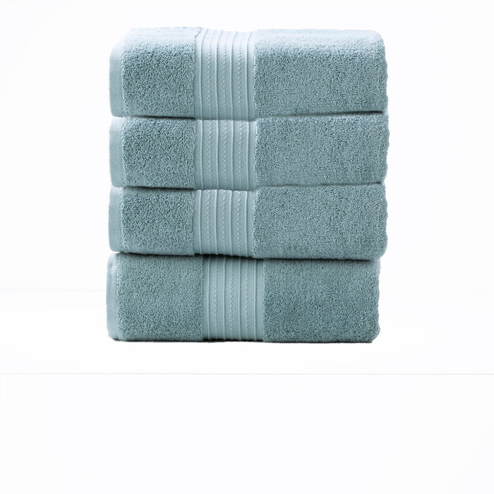 4pc 100% Cotton 650 GSM Low Twist Towel Set by Renee Taylor | 6 Colours