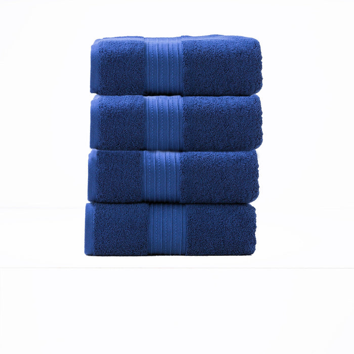 4pc 100% Cotton 650 GSM Low Twist Towel Set by Renee Taylor | 6 Colours