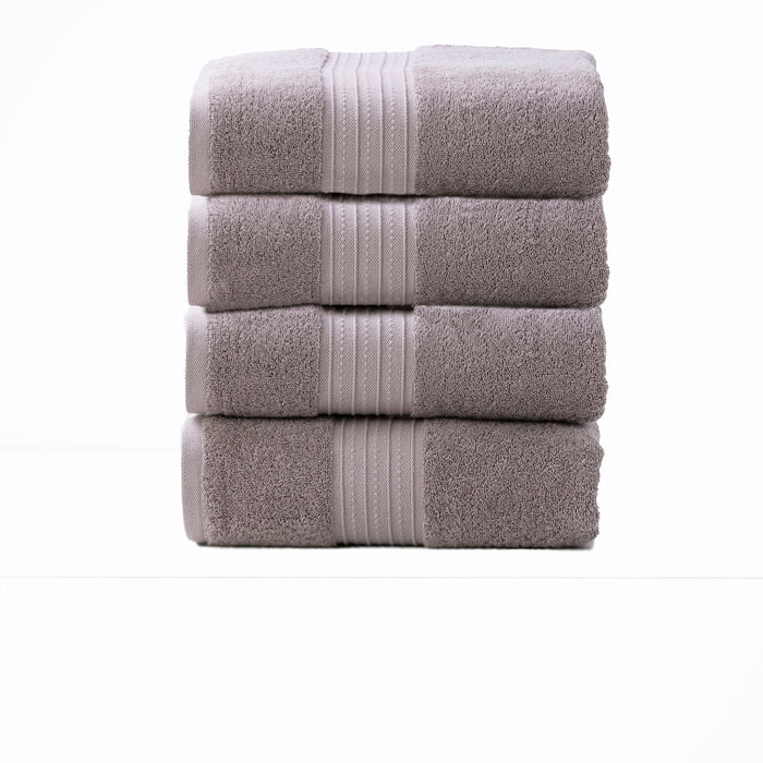 4pc 100% Cotton 650 GSM Low Twist Towel Set by Renee Taylor | 6 Colours