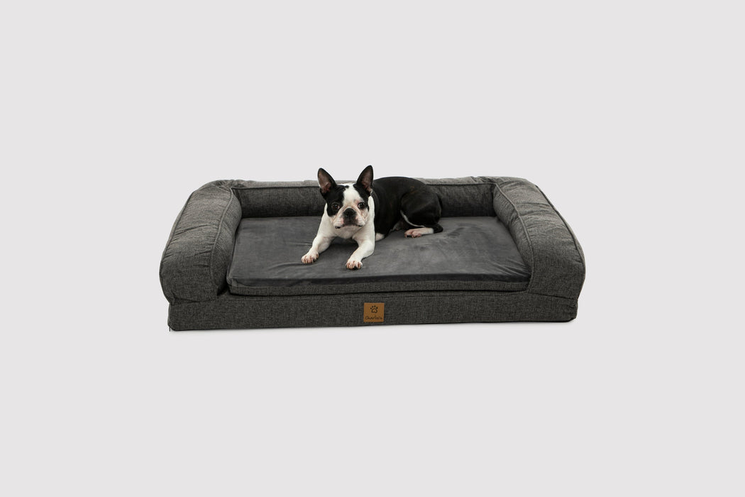 Charlies Pets Faux Linen Pet Sofa Bed