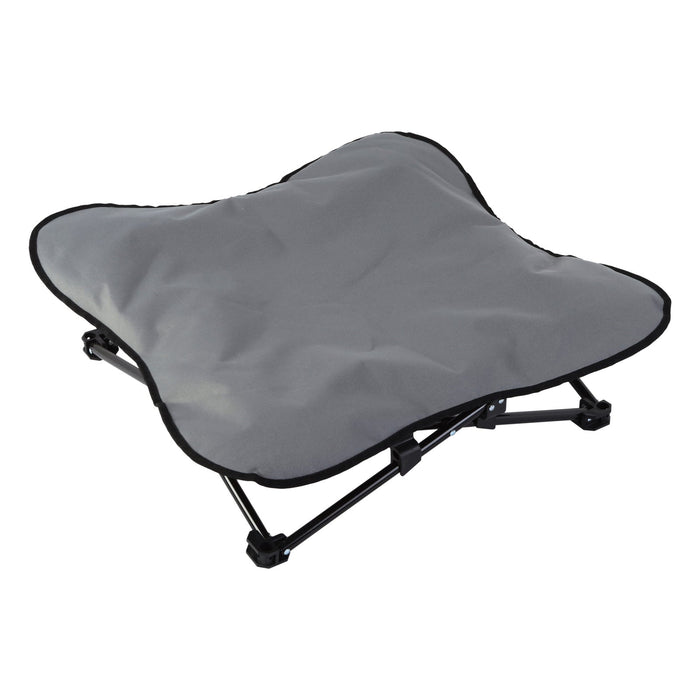 Butterfly Portable Folding Outdoor Pet Bed Chair - Black