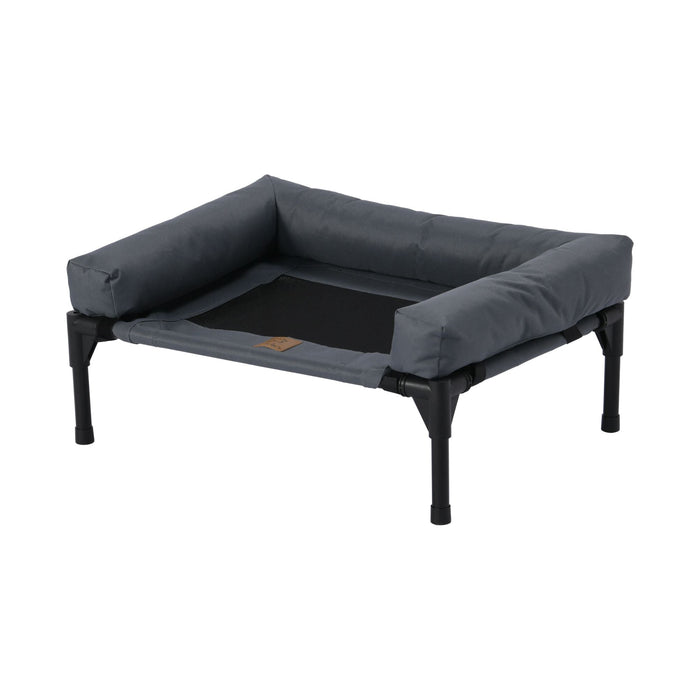 Trampoline Bolster Sofa Pet Bed Grey