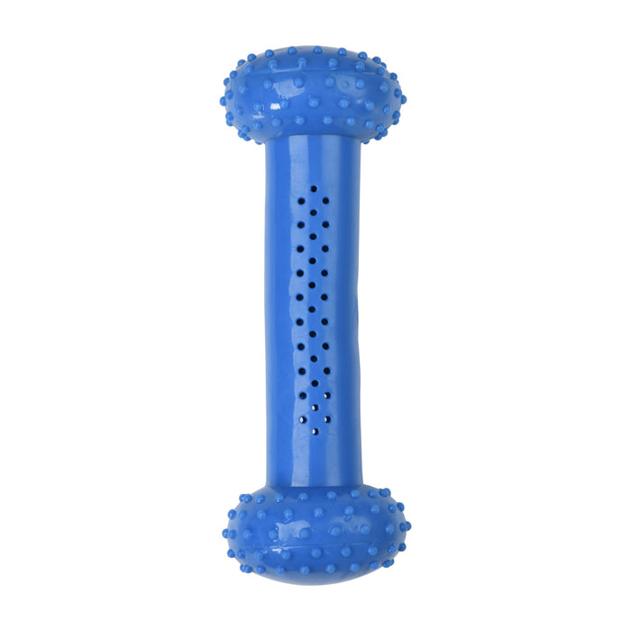 Ruff Dog Thirst-Quencher Cooling Dumbbell Toy Blue 16x5.3x5.3cm