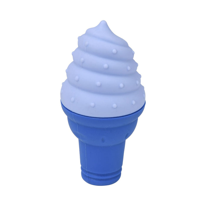Ruff Dog Freezy Ice Cream Cone Toy Blue 6x12.5cm