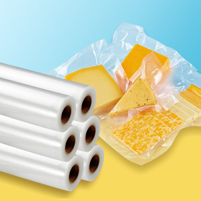 4 Rolls Vacuum Food Sealer Seal Bags Rolls Saver Storage Commercial Grade 28cm