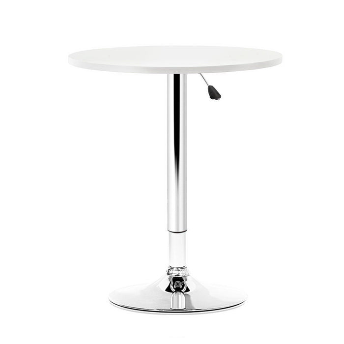 Gianni Modern 47cm Metal White Bar Kitchen Table