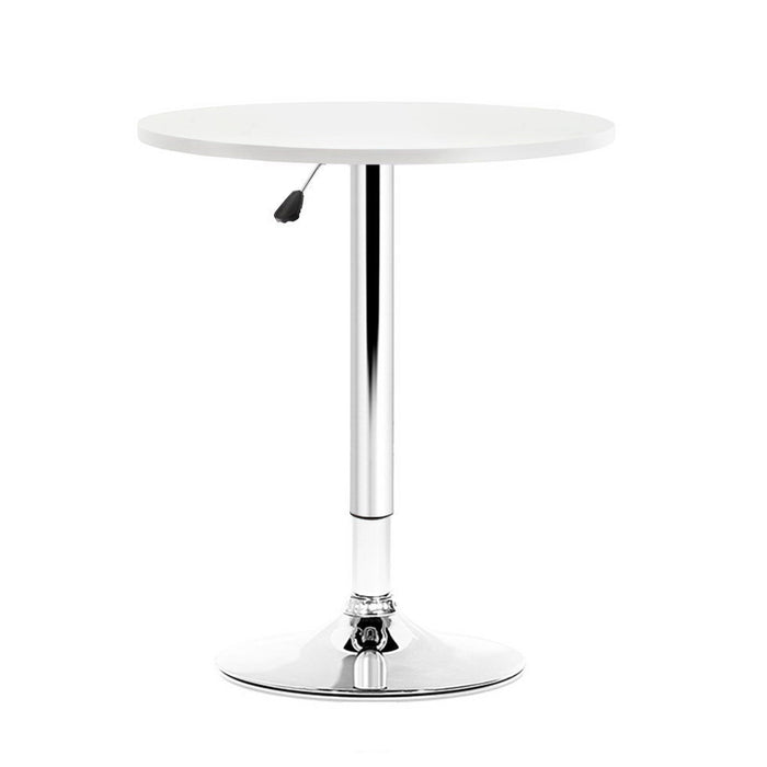 Gianni Modern 47cm Metal White Bar Kitchen Table