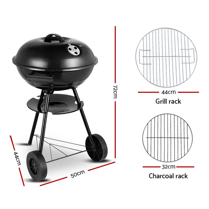 Sparkz Classic Charcoal BBQ Grill | 50cm Multi Purpose BBQ Girll Heater