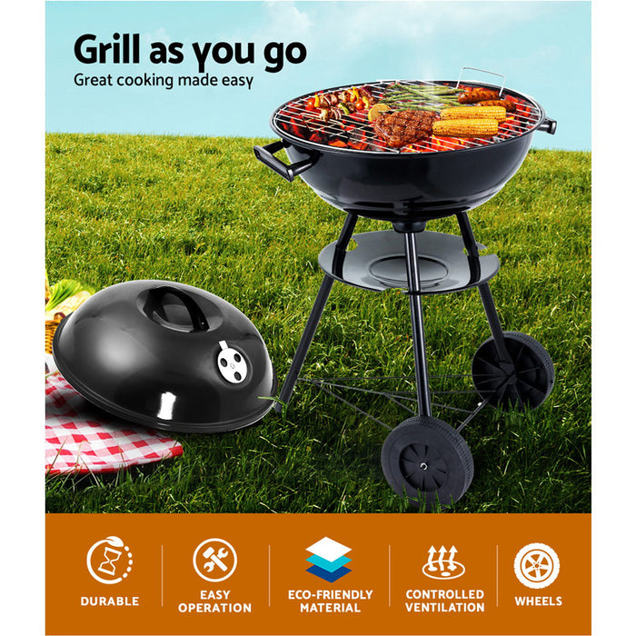 Sparkz Classic Charcoal BBQ Grill | 50cm Multi Purpose BBQ Girll Heater