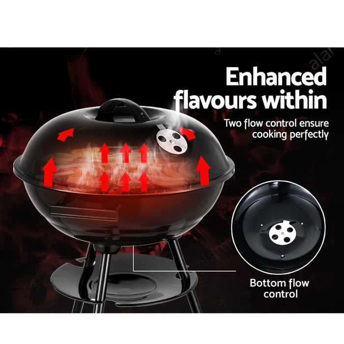 Sparkz Classic Charcoal BBQ Grill | 50cm Multi Purpose BBQ Girll Heater