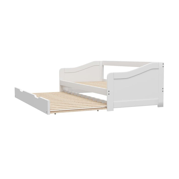 Oikiture Kids Trundle Bed | Kids Two in One Daybed Single Size and Double Trundle