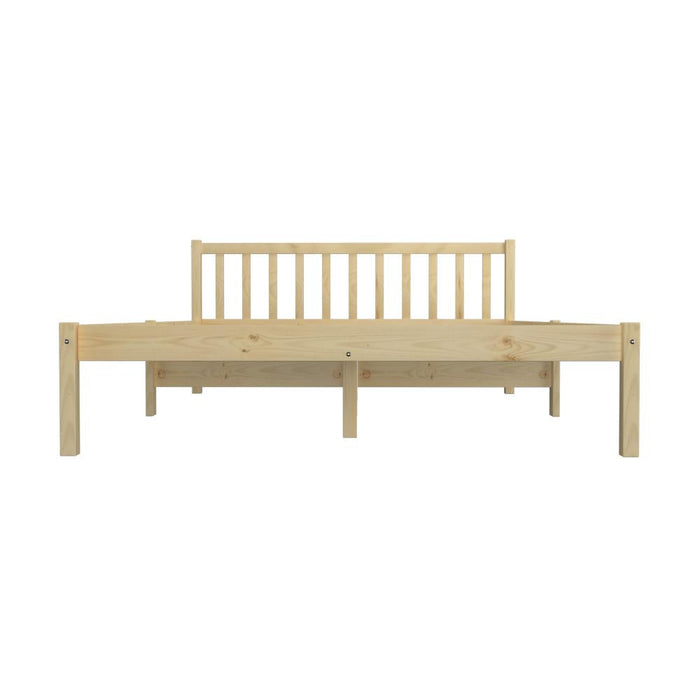 Milano High Solid Quality Wooden Timber Platform Bed | Easy Assembly Quality Modern Bed