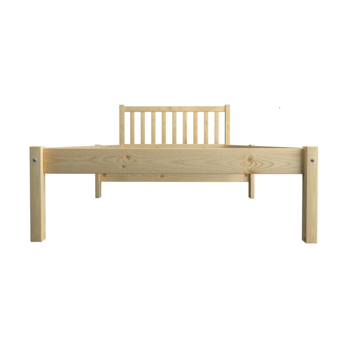 Milano High Quality Wooden Timber Platform Bed in Single Size | Easy Assembly Modern Bed