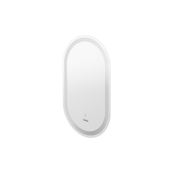 Lumiro Oval Bathroom LED Mirror | Oval Modern High Quality 3 Colour LED Bathroom Mirros | Easy Install Anti Fog | 2 Sizes