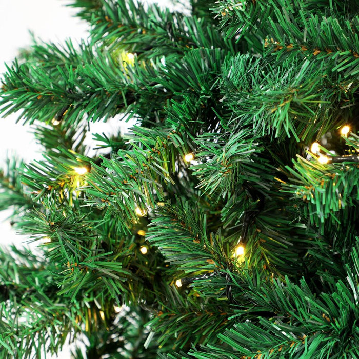 Ultimate Deluxe Sierro LED Christmas Trees | Green Pine Cones Snow LED Xmas Trees | 3 Sizes - 4 Designs