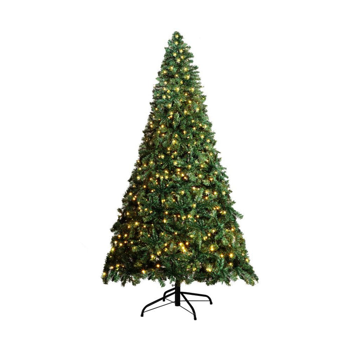 Ultimate Deluxe Sierro LED Christmas Trees | Green Pine Cones Snow LED Xmas Trees | 3 Sizes - 4 Designs