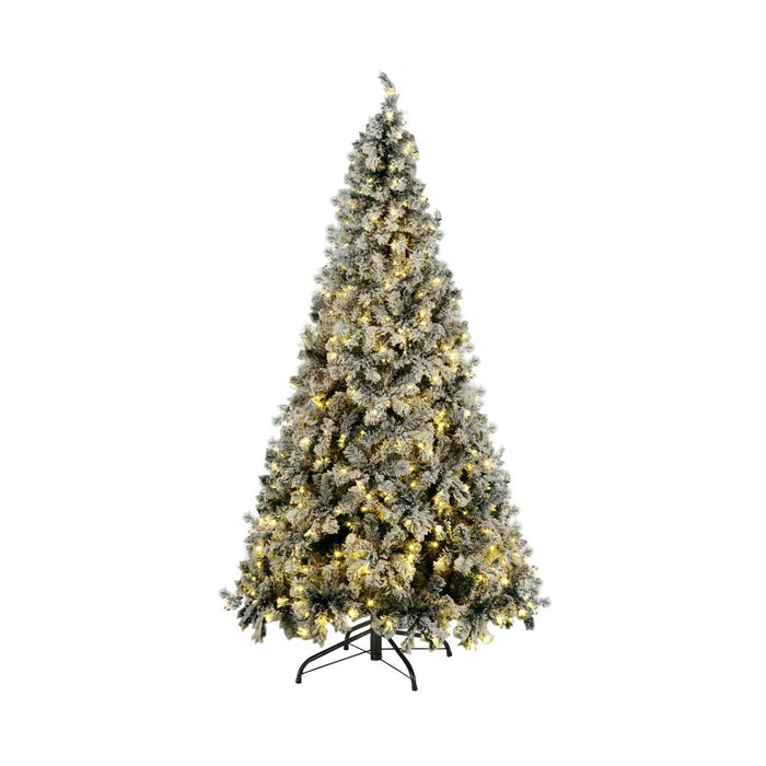 Ultimate Deluxe Sierro LED Christmas Trees | Green Pine Cones Snow LED Xmas Trees | 3 Sizes - 4 Designs