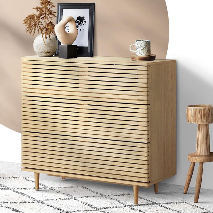 Centrum Bedroom 3 or 6 Chest of Drawers Tallboy Cabinet | Modern Tallboy Storage Cabinet