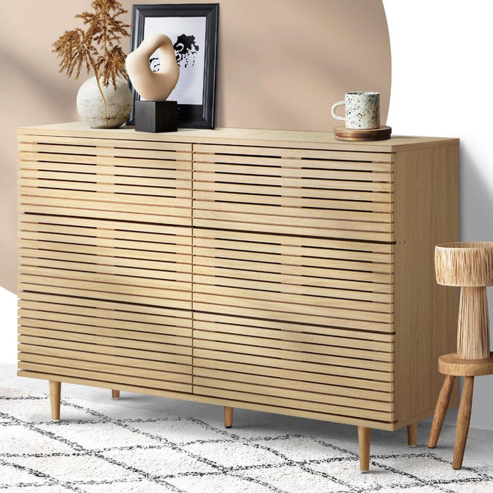 Centrum Bedroom 3 or 6 Chest of Drawers Tallboy Cabinet | Modern Tallboy Storage Cabinet