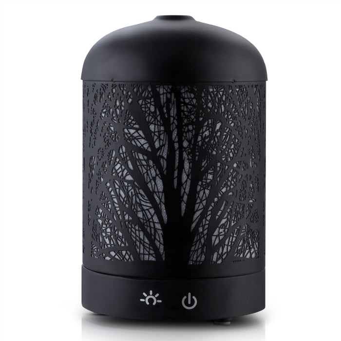 Black Forest 4 in 1 Patterned LED Light 160ml Aroma Diffuser | Calming Night Light