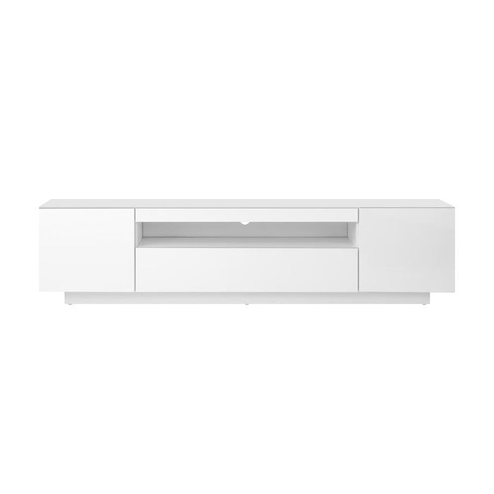 Markus LED 16 Light TV Cabinet 180cm Entertainment Unit | Hi Gloss TV Unit Stand | 2 Colours