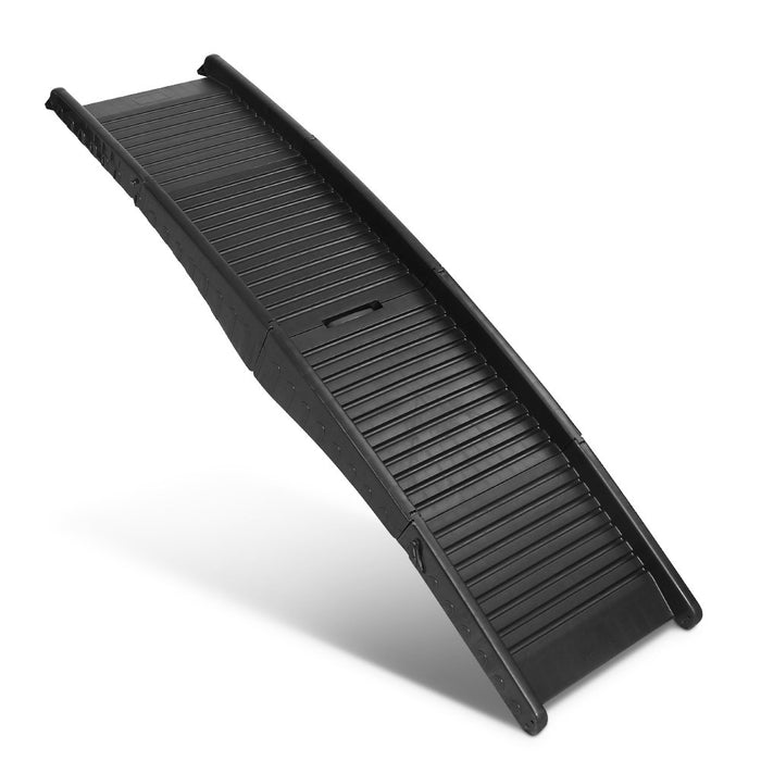 Pawzee 152cm Foldable  Dog Ramp | Portable Dog Steps Pet Car in Black