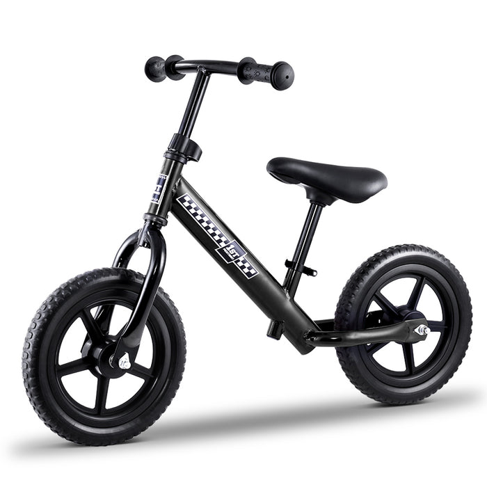 Funzee First Ride Kids Balance Bike | Toddler Learn To Ride Bike in Black