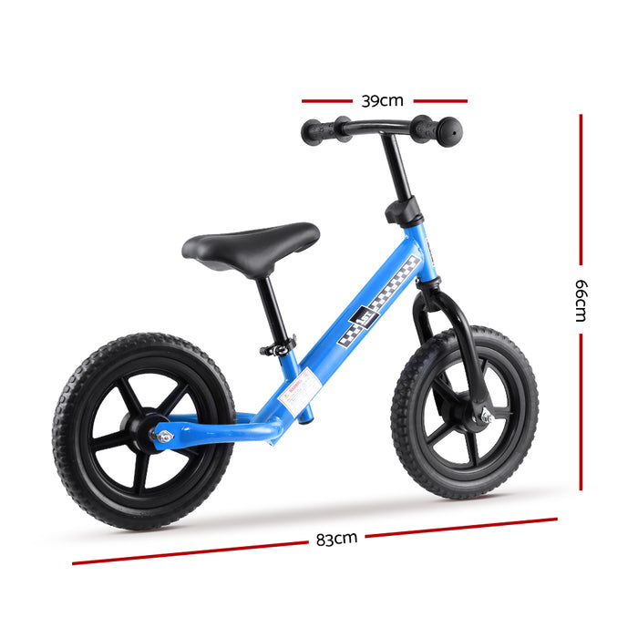 Funzee First Ride Kids Balance Bike | Toddler Learn To Ride Bike in Blue