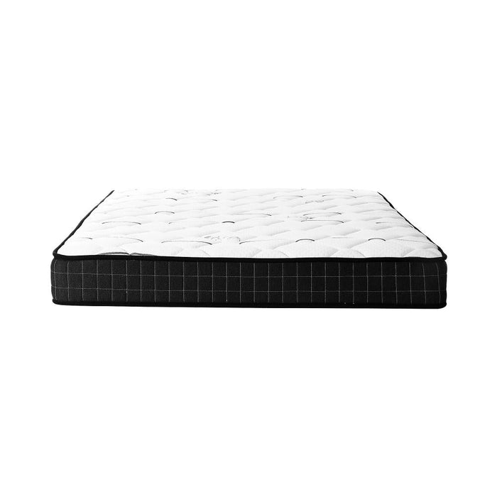 Allure 6 Turn Coil Bonnell Spring Premium 16cm Mattress | Full Body Support Ventialted Medium Firm Hypo Allergenic Matrress | 4 Sizes