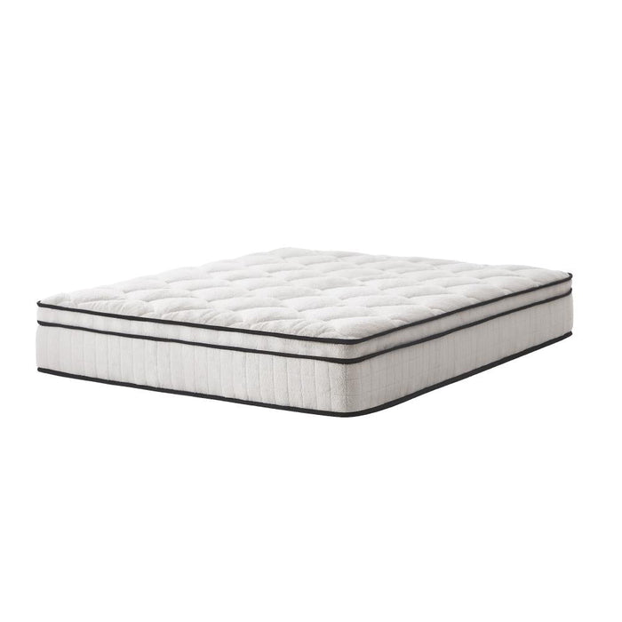 Teddy Boucle 6 Turn Coil Spring Plush Pillowtop 22cm Mattress | Full Body Support Ventialted Medium Hypo Allergenic Mattress | 5 Sizes