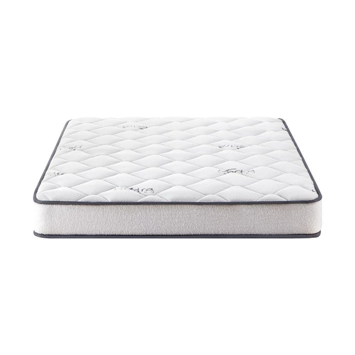 Teddy Boucle 6 Turn Coil Spring Medium Firm 16cm Mattress | Full Body Support Ventialted  Hypo Allergenic Mattress | 5 Sizes