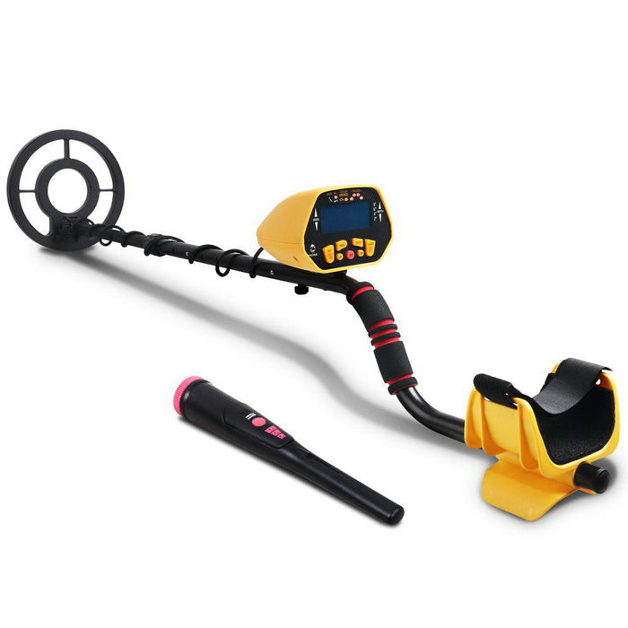 LCD Pinpointer 7.5kHz Pro Comfort Metal Detector | Up to 18cm Deep Sensitive Searching and Detection