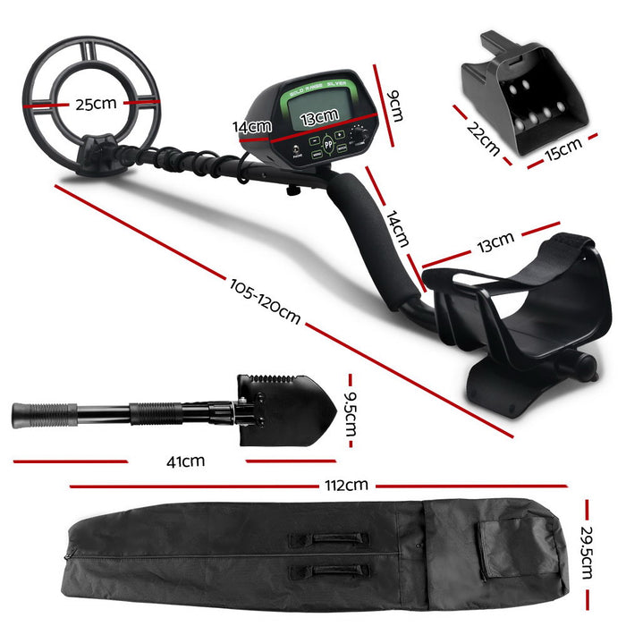 Ultimate Ultra Sensitive 6.5kHz LCD Metal Detector Set | Up To 22cm Sensitivity Detection