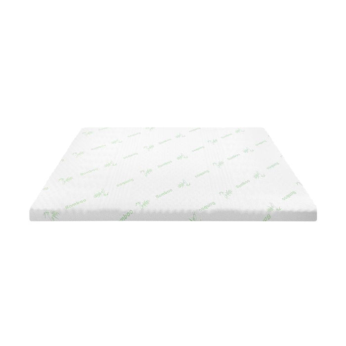 7 Zone Premium Bamboo Cooling GEL Memory Foam 5cm Mattress Topper | Summer Cooling Memory Gel Topper