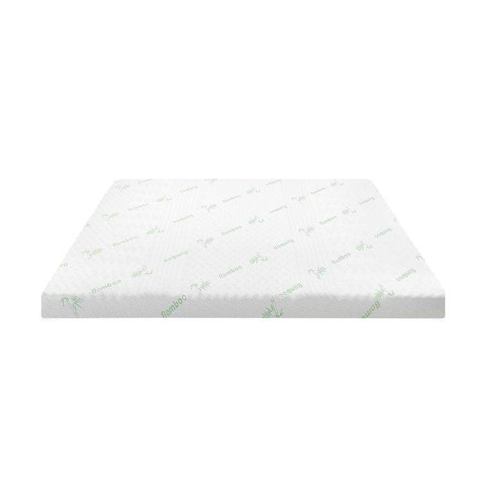 7 Zone Premium Bamboo GEL Memory Foam 8cm Mattress Topper | Summer Cooling Memory Foam Topper