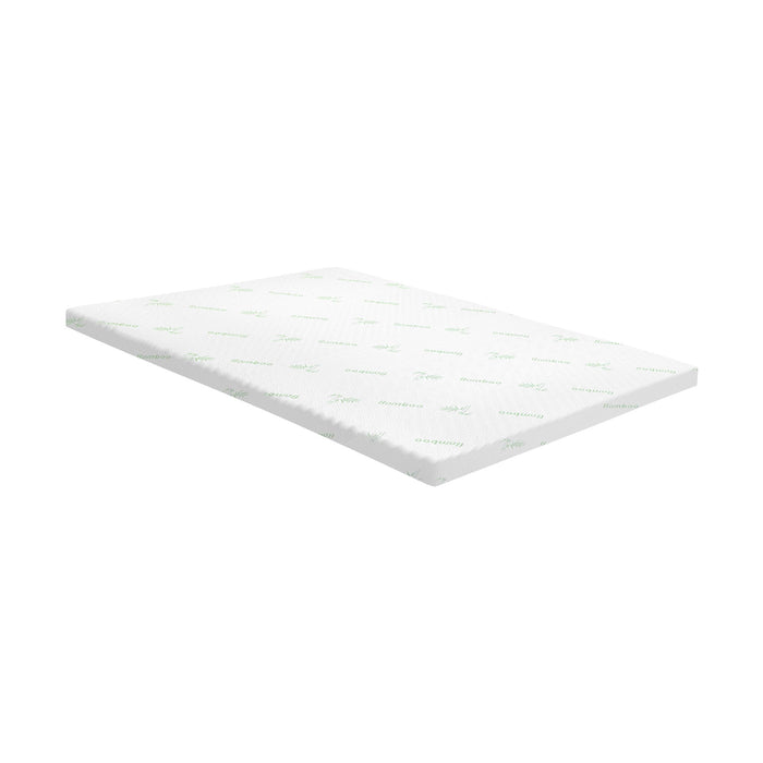 7 Zone Premium Bamboo GEL Memory Foam 8cm Mattress Topper | Summer Cooling Memory Foam Topper