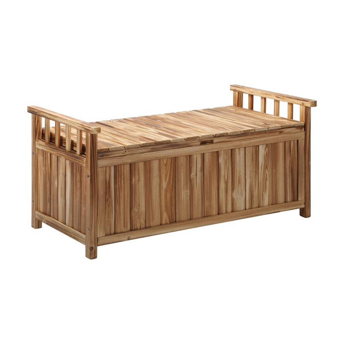 Forte Outdoor Storage Box and Garden Bench | Premium Garden Storage and Seating Bench in Natural