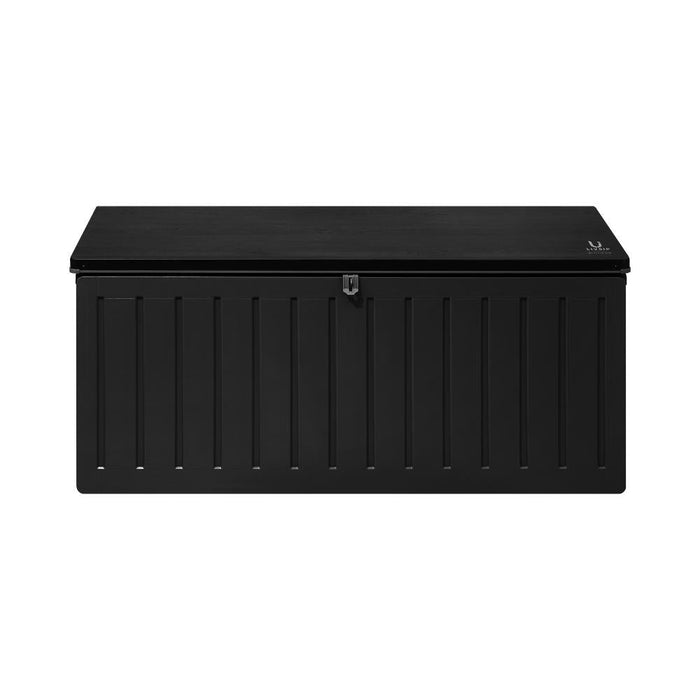 High Quality Premium 490L Outdoor Storage Box and Bench | Lockable Weatherproof Garden Storage Box | 2 Colours