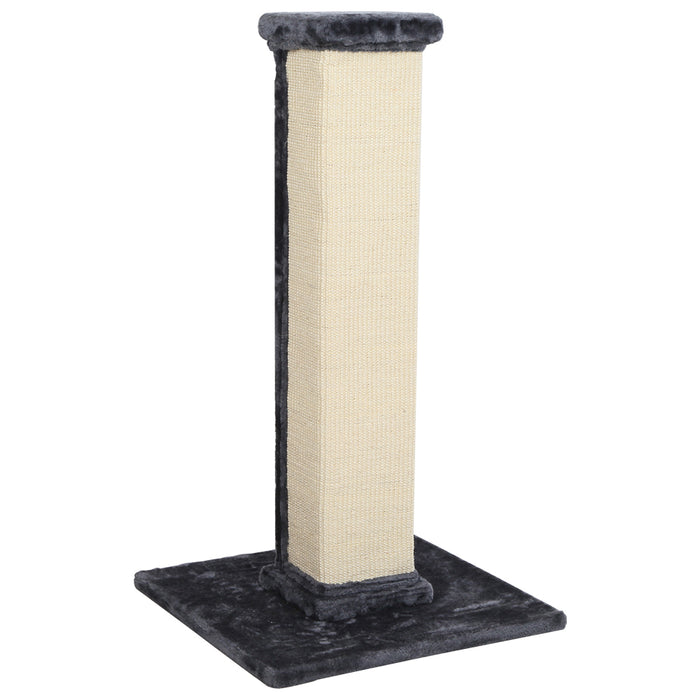 92cm Cat Tree Scratching Post Sisal Scratcher Tower | Plush Cat Condo House