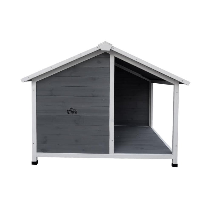 Alopet 105cm x 91cm x 83.5cm Wooden Dog Kennel |Premium Outdoor Dog House