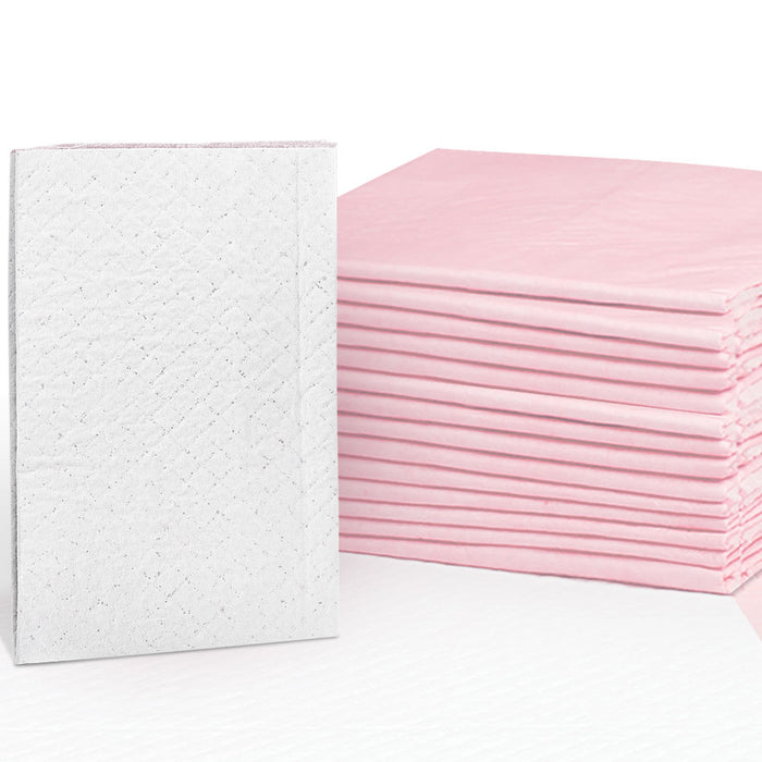 Super Absorbent 200 Puppy Pet Training Pads | Dog Cat Toilet - Pink