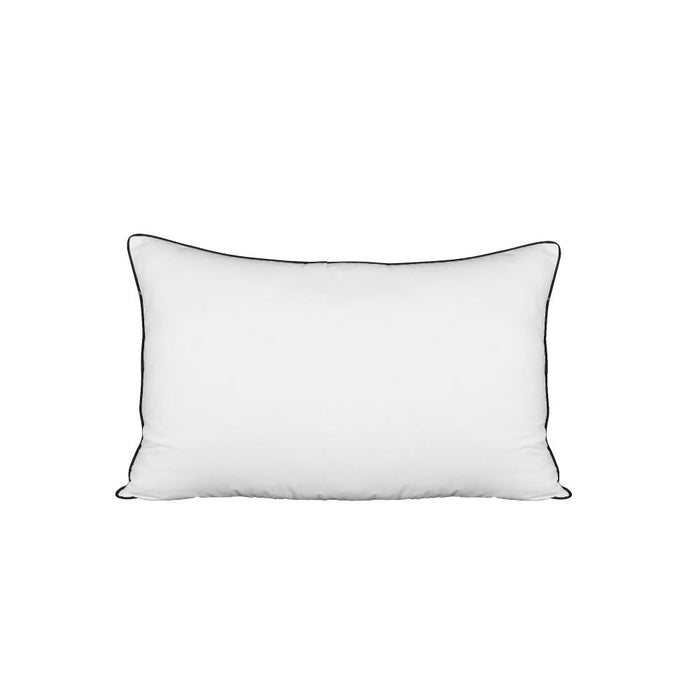 Set of Two Luxore 1kg Duck Feather & Down Pillows | High Quality Plush Duck Pillows with Cotton Cover