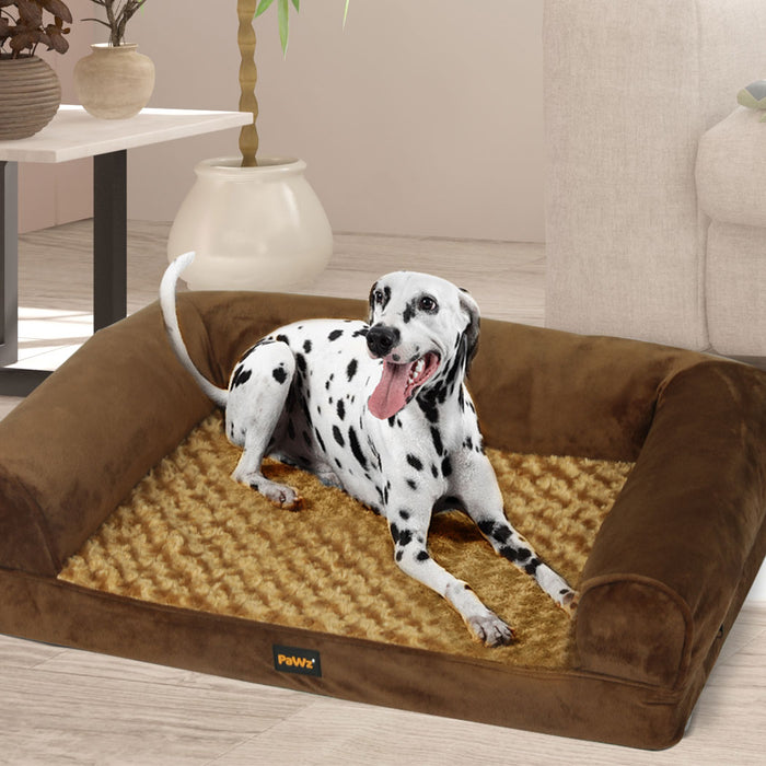 PaWz Pet Bed Sofa Dog Bedding Soft Warm Mattress Cushion Pillow Mat Plush XL